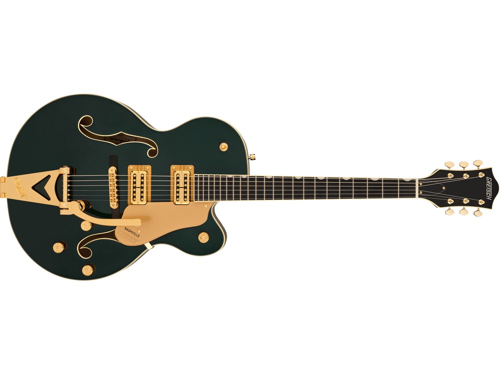 Synchromatic Nashville Hollow Body Single-Cut with Bigsby, Ebony Fingerboard, Cadillac Green | Gretsch
