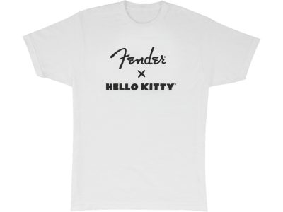 Fender x Hello Kitty Logo Tee, White | Fender