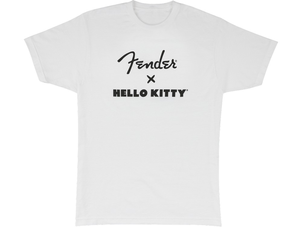 Fender x Hello Kitty Logo Tee, White | Fender
