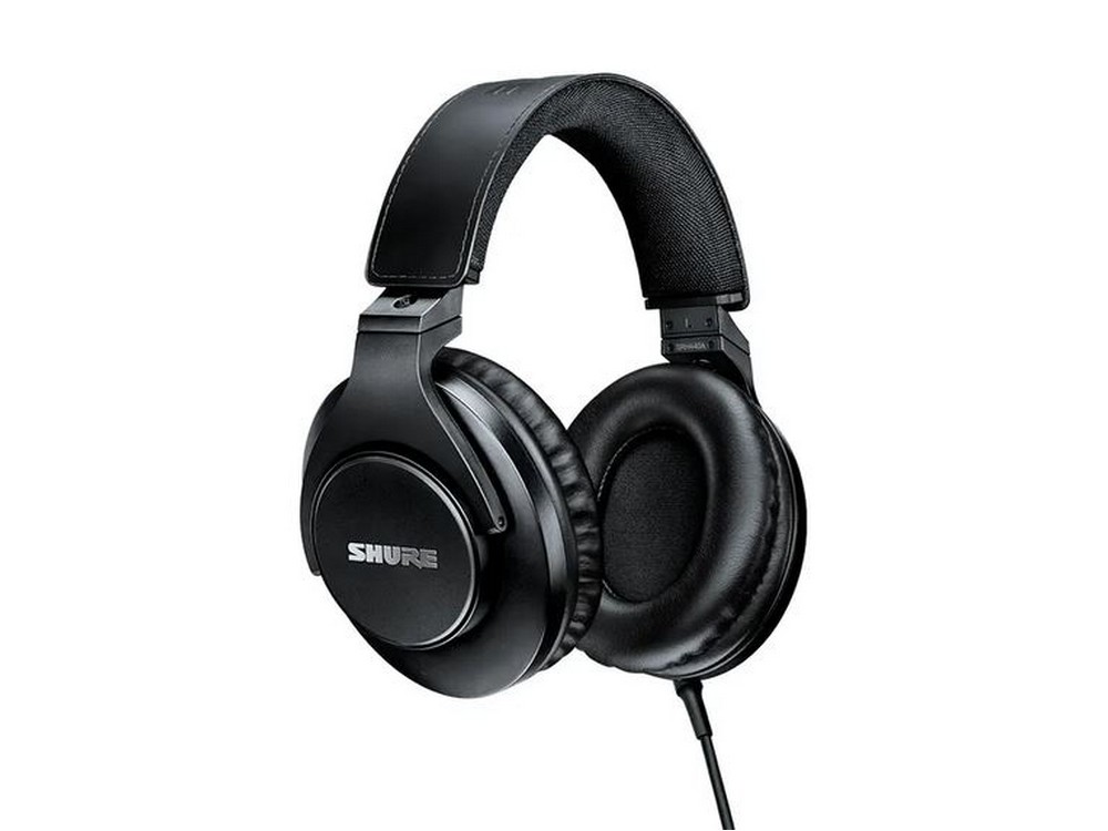 Professional Studio Headphones Dual Sided w/ Straight Cable | Shure