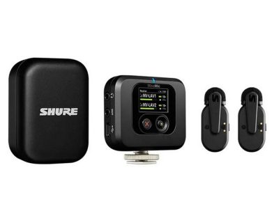 Two-Channel Wireless Lavalier Microphone System With Receiver | Shure