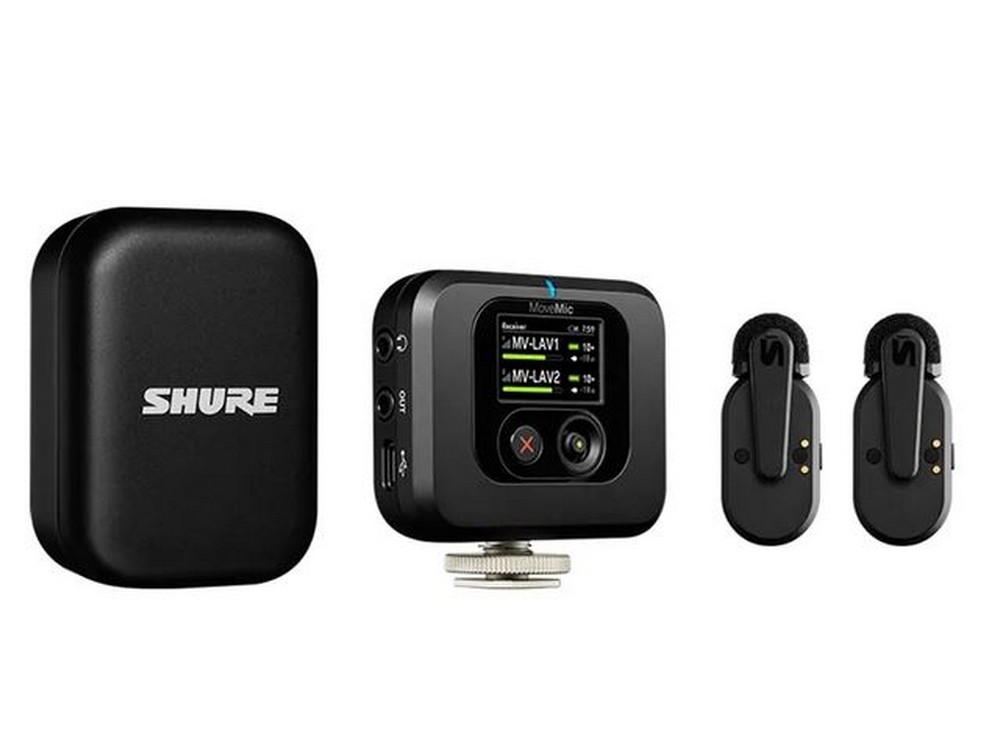 Two-Channel Wireless Lavalier Microphone System With Receiver | Shure