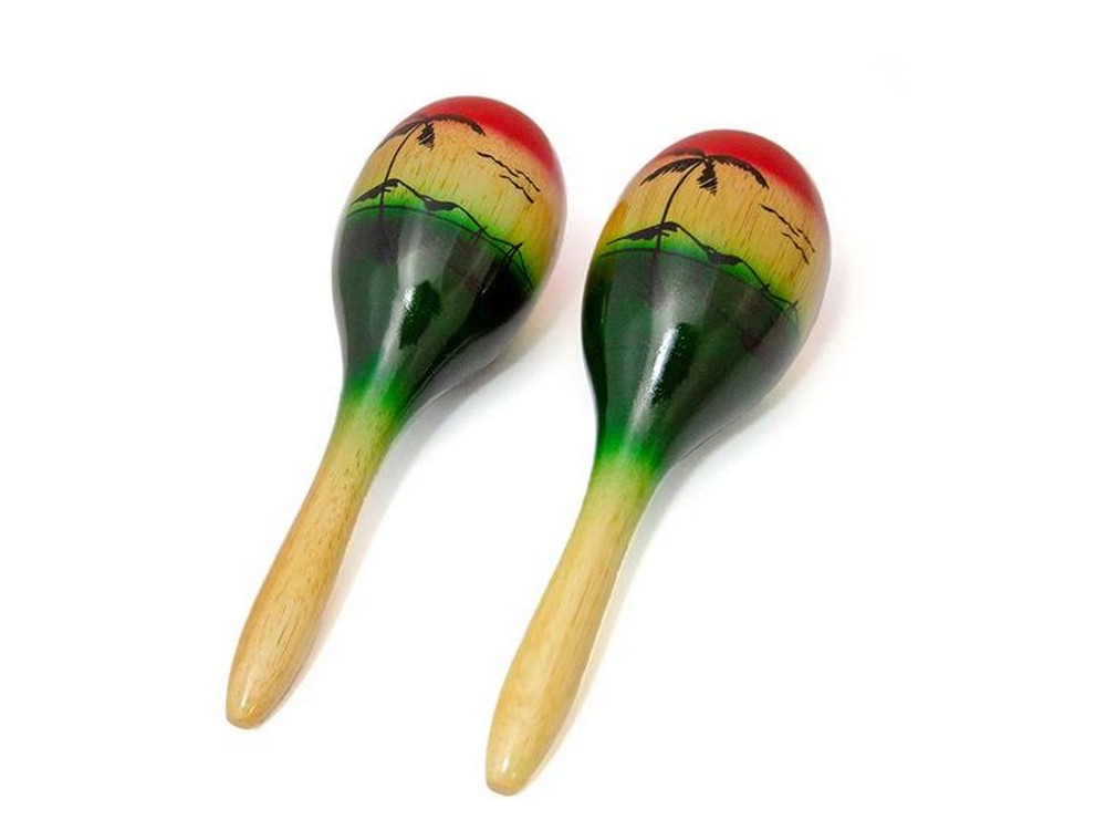 Maraca Set-Wooden-Tropical | Maxtone