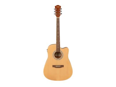 Dreadnought electric/acoustic Guitar with Venetian Cutaway | Redding