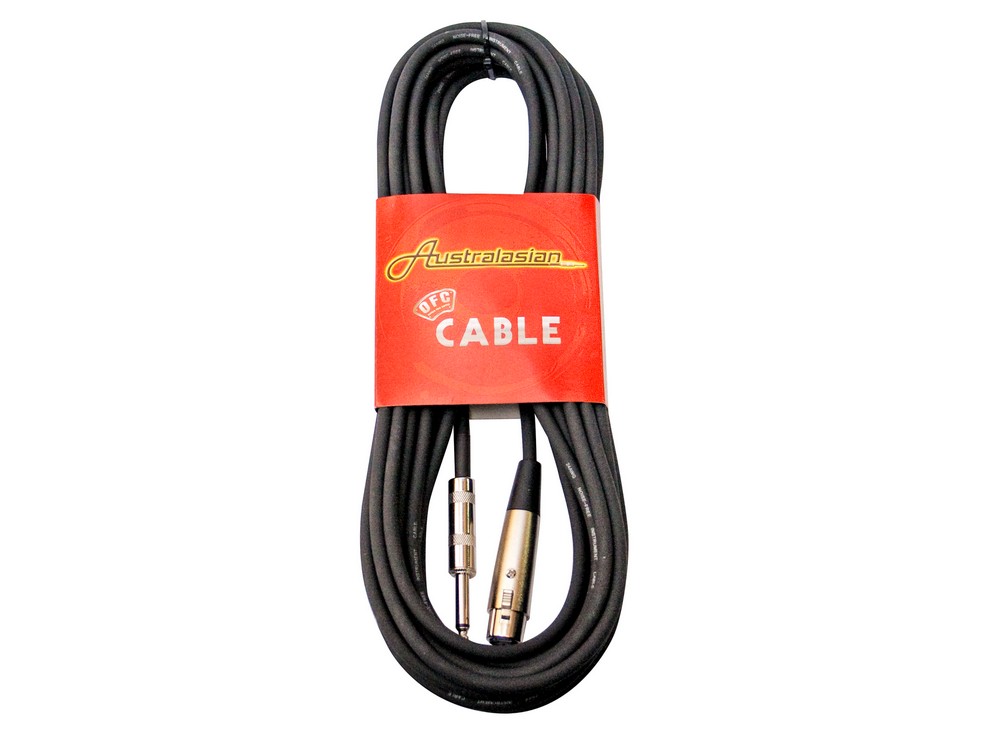 20ft XLR (F) to (M) Microphone Cable | Australasian