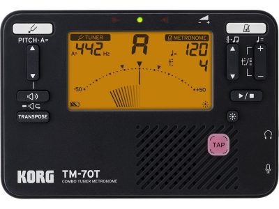 TM 70 TUNER METRONOME BLACK | KORG