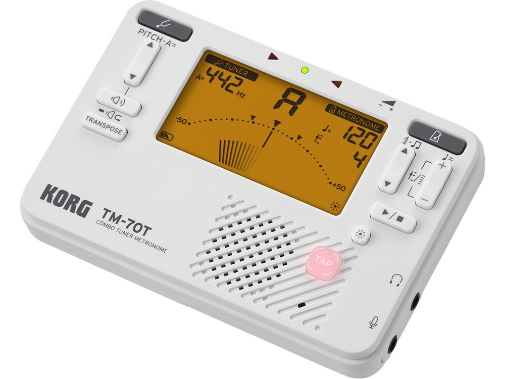 TM 70 TUNER METRONOME WHITE | KORG - Image 3