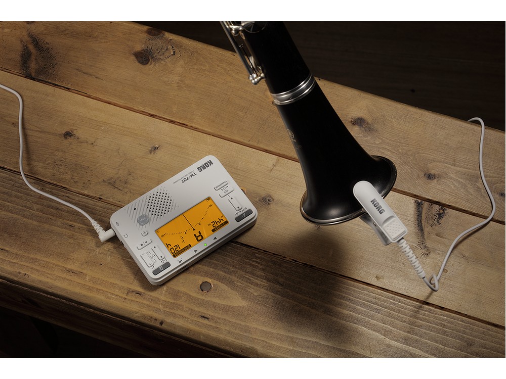 TM 70 TUNER METRONOME WHITE | KORG - Image 2