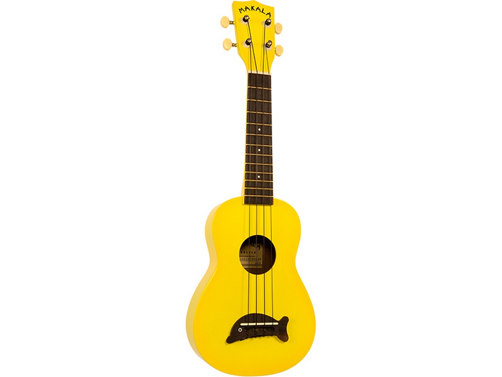 Dolphin Bridge Soprano Ukulele Yellow | Makala