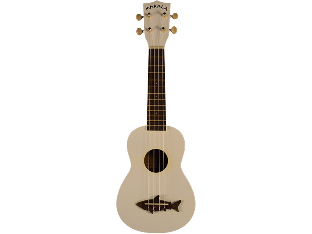 Shark Soprano Ukulele White | Makala