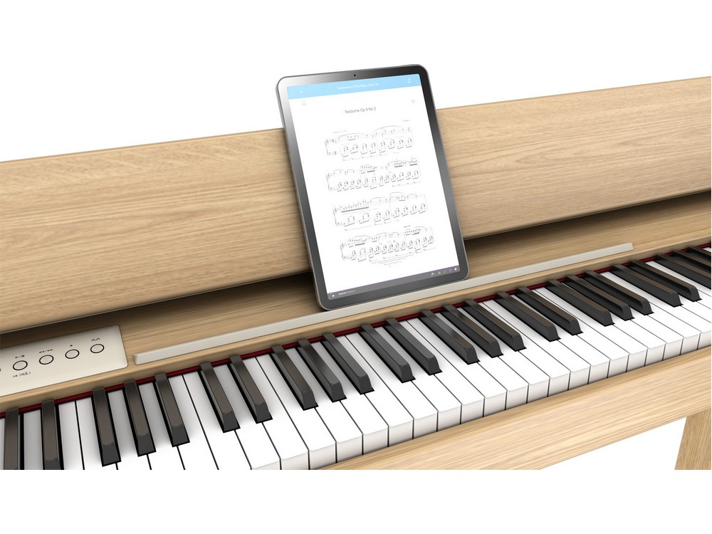 F701 Digital Piano With Bench Light Oak | Roland - Image 8