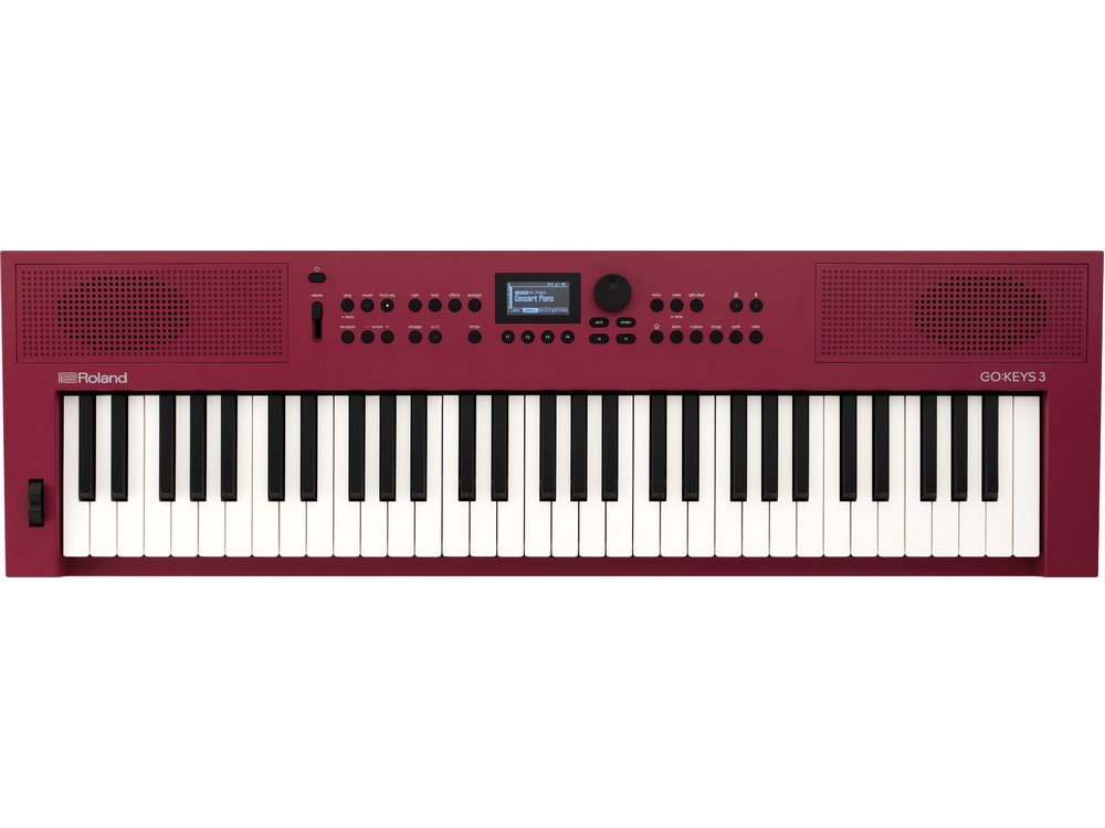 GO:KEYS 3 Music Creation Keyboard Dark Red | Roland