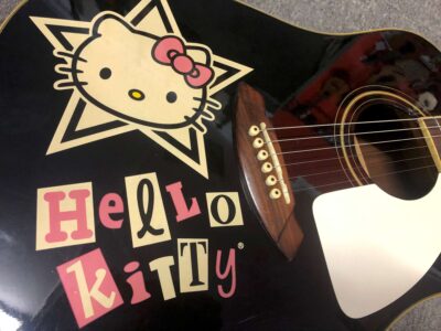 Hello kitty acoustic guitar deals