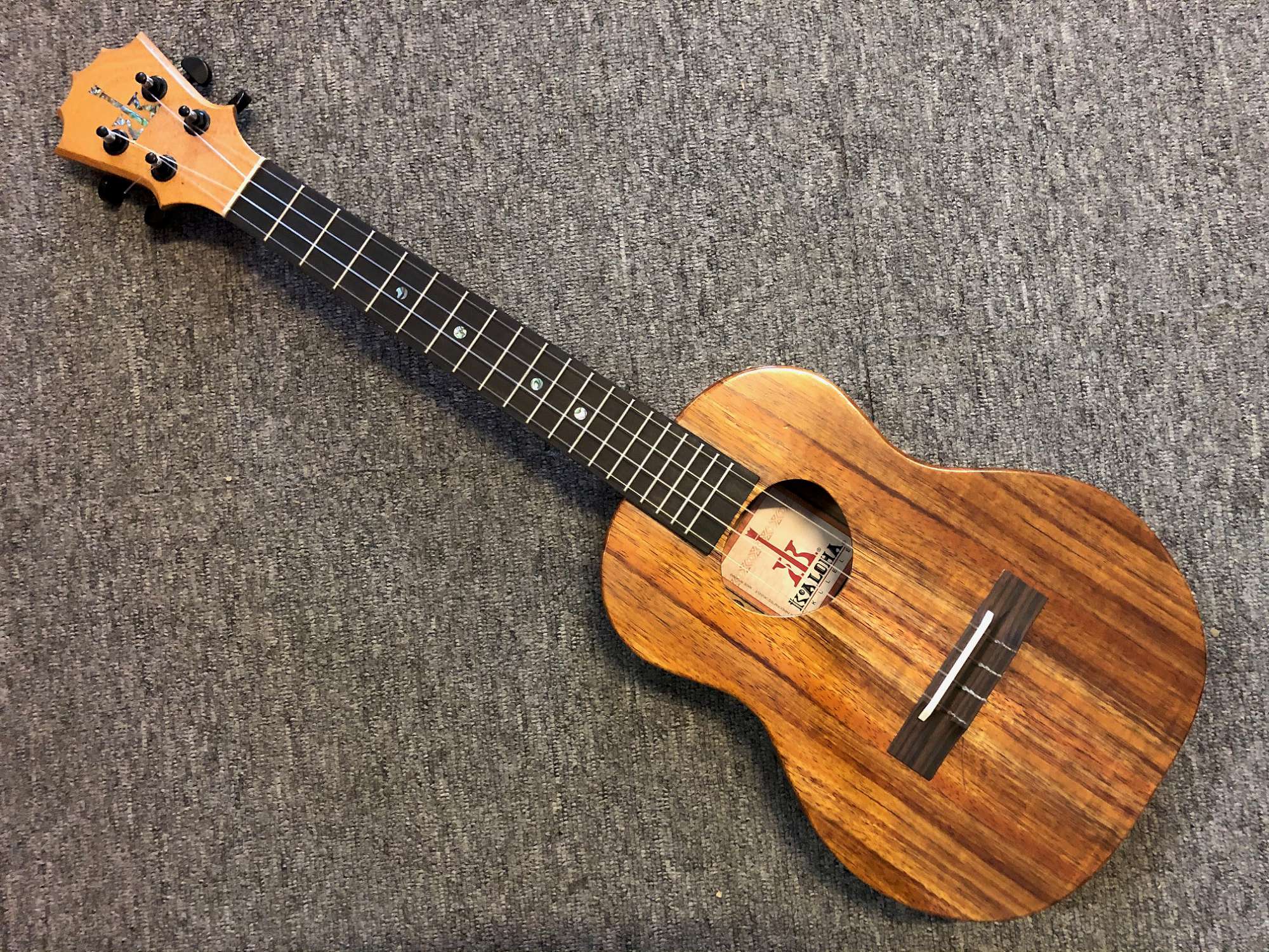 KoAloha Slimline Tenor Ukulele with Pickup KTMS00 Music City