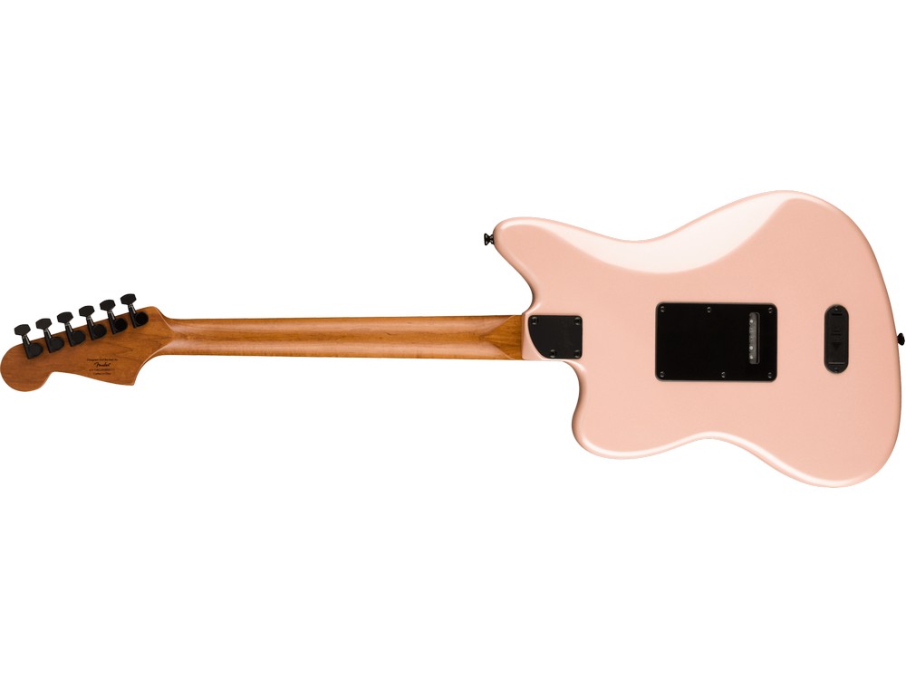 Fingerboard,　City　Cairns　Pink　Active　Contemporary　Music　Pickguard,　Pearl　Laurel　Jazzmaster®　HH,　Fender　Black　Shell