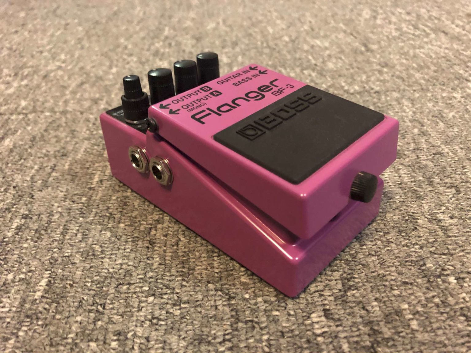 Flanger effect BOSS Pedal